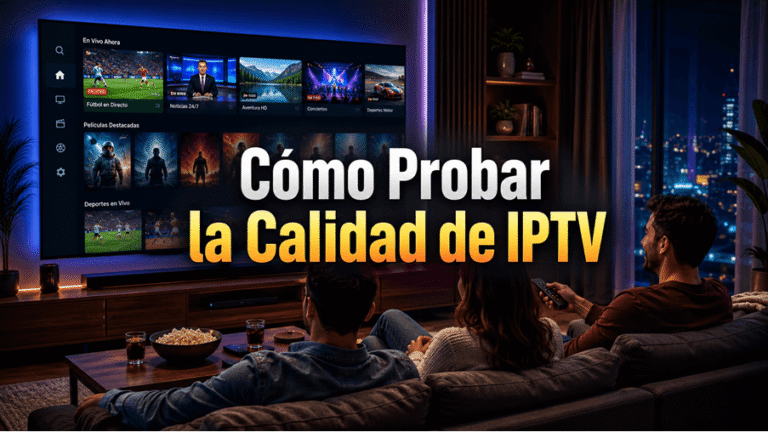 Cómo Probar la Calidad de IPTV