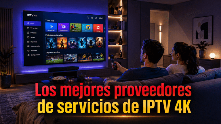 mejores proveedores de servicios de IPTV 4K