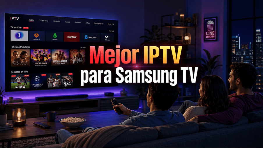 Mejor IPTV para Samsung TV
