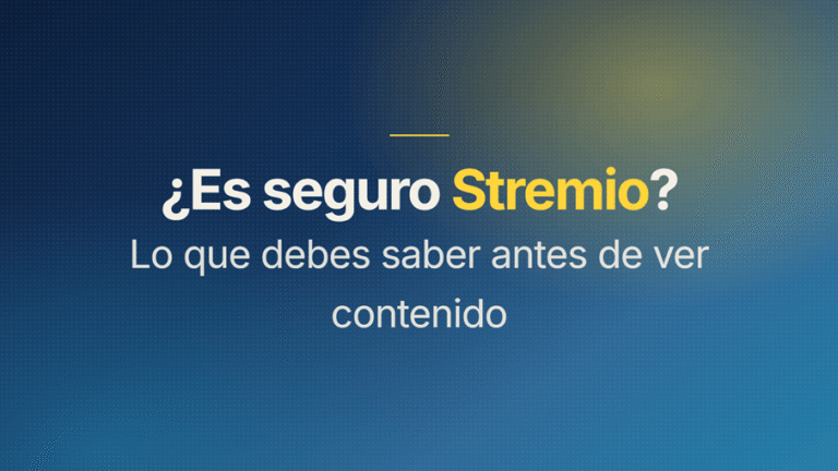 Es seguro Stremio